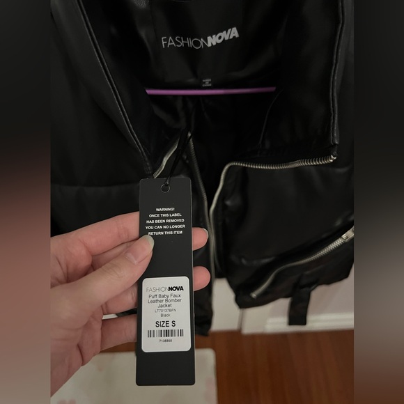 Fashion Nova Bomber Jacket - Picture 3 of 3